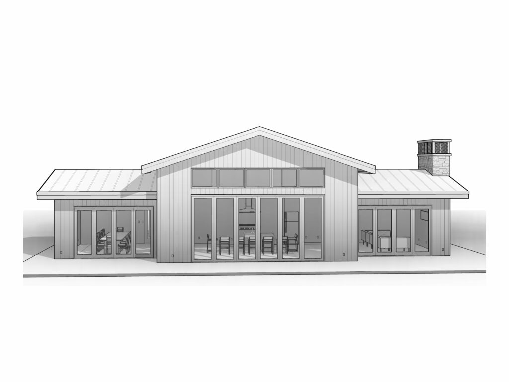 2 Outdoor Kitchen Plan 3D