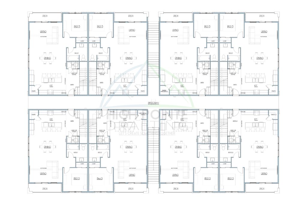 Aria Mulit-Use Townhomes Plans