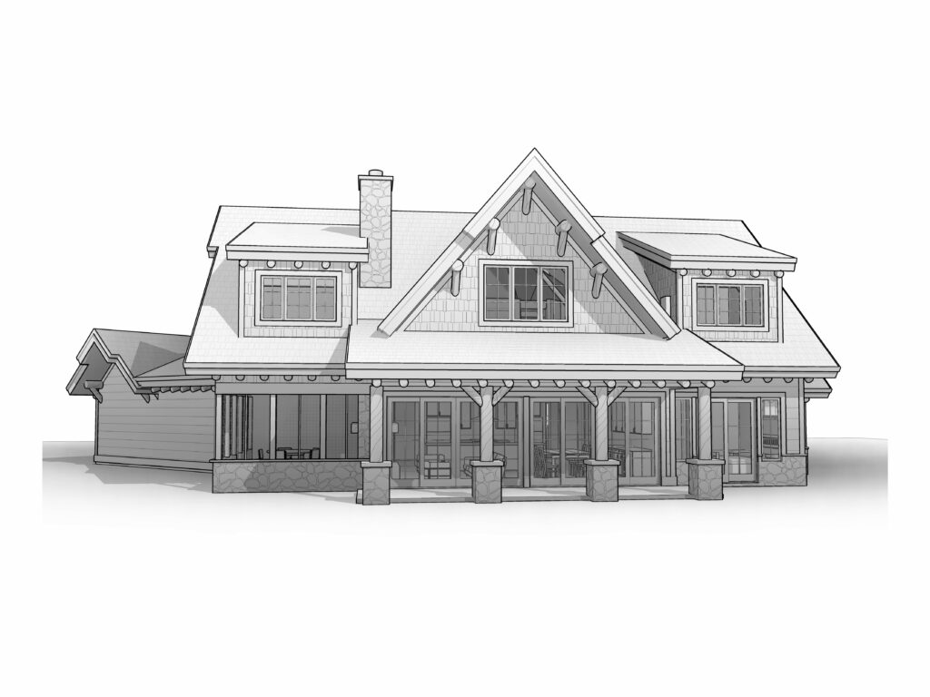 Caturia House Plan 3D