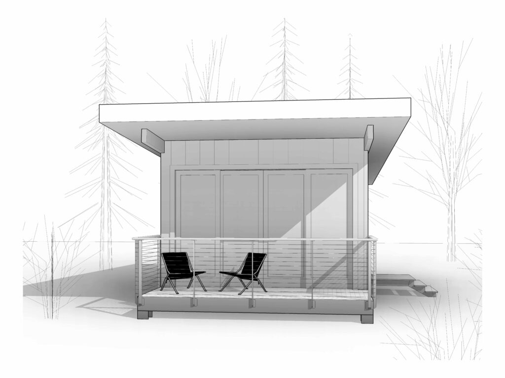 Huus Tiny Home Plan 3D