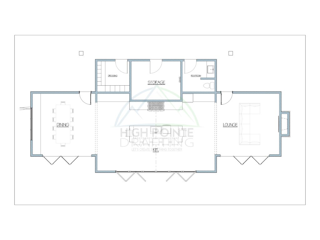 Outdoor Kitchen Plan