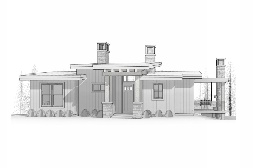 Petersen House Plan 3D