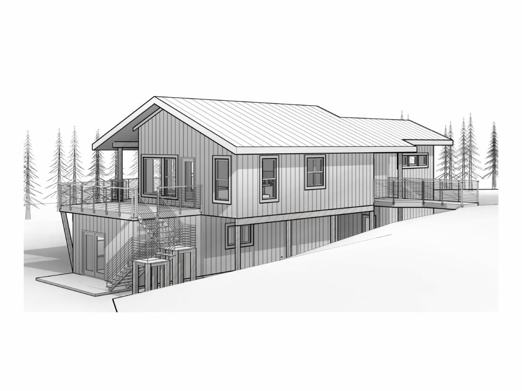 Pew House Plan 3D