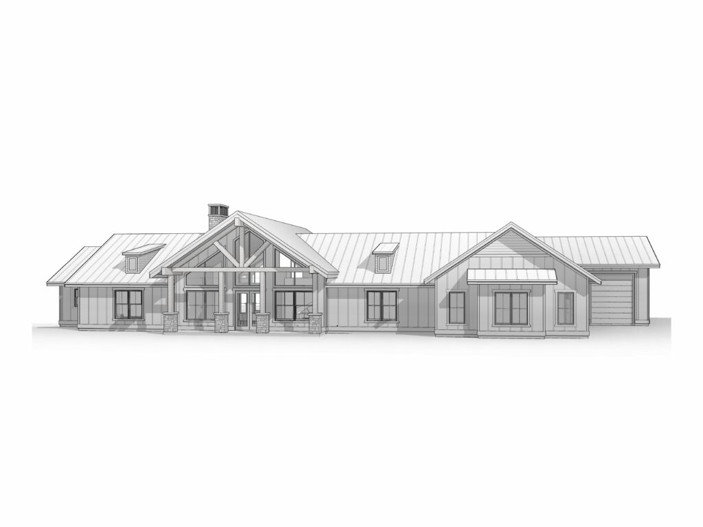 Taylor House Plan 3D